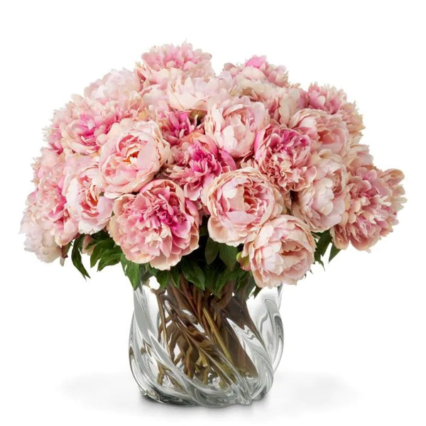 Bouquet of Soft Pink Peonies 48 pcs/2 varieties