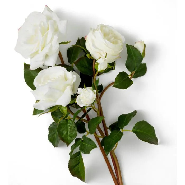 Bouquet of White Roses 72 pcs/3 varieties