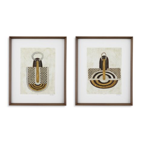 Print Objet d'Art by Vanna Lam set of 2