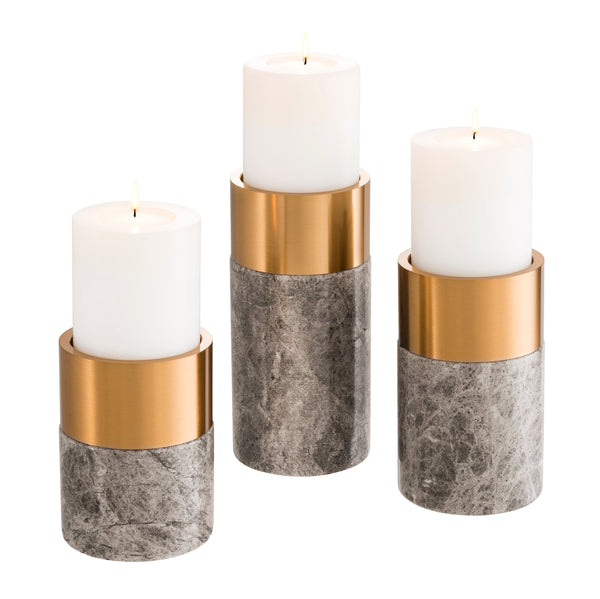 Candle Holder Sierra set of 3