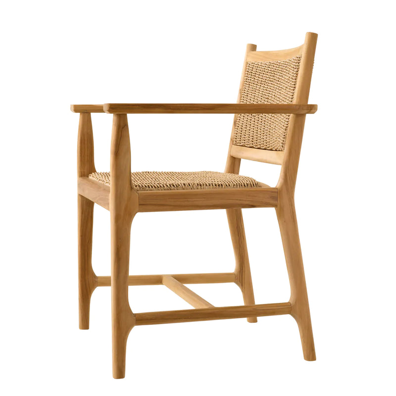 Outdoor Dining Chair Pivetti with arm