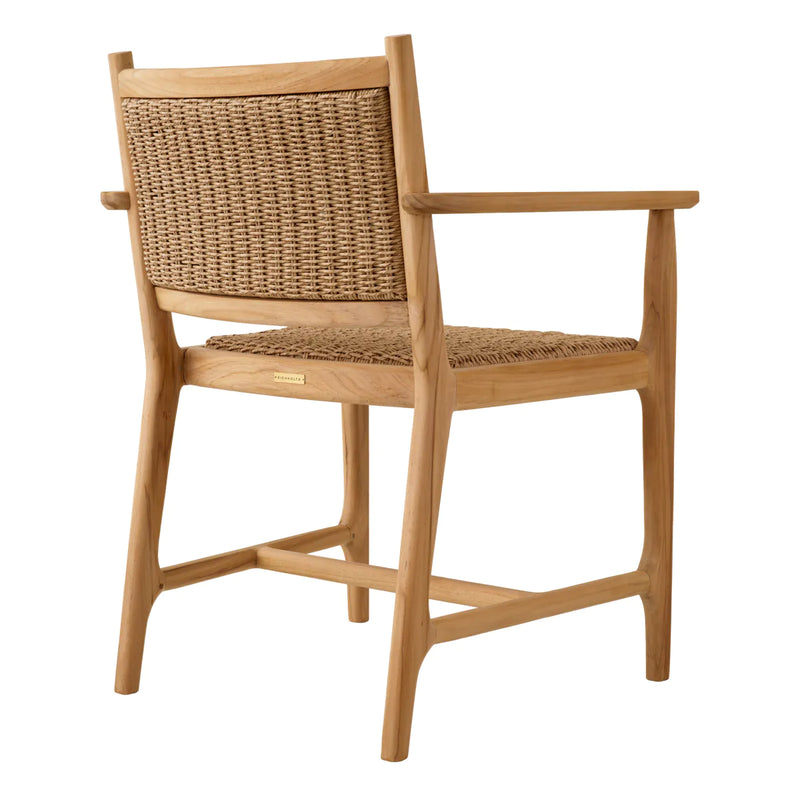 Outdoor Dining Chair Pivetti with arm