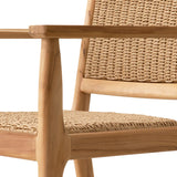 Outdoor Dining Chair Pivetti with arm